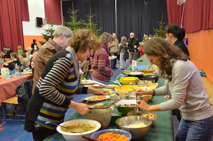 Schulfeier - Buffet